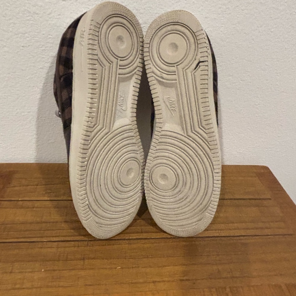 Mens nike air force 1's blouder flannel size 15 - Picture 4 of 4